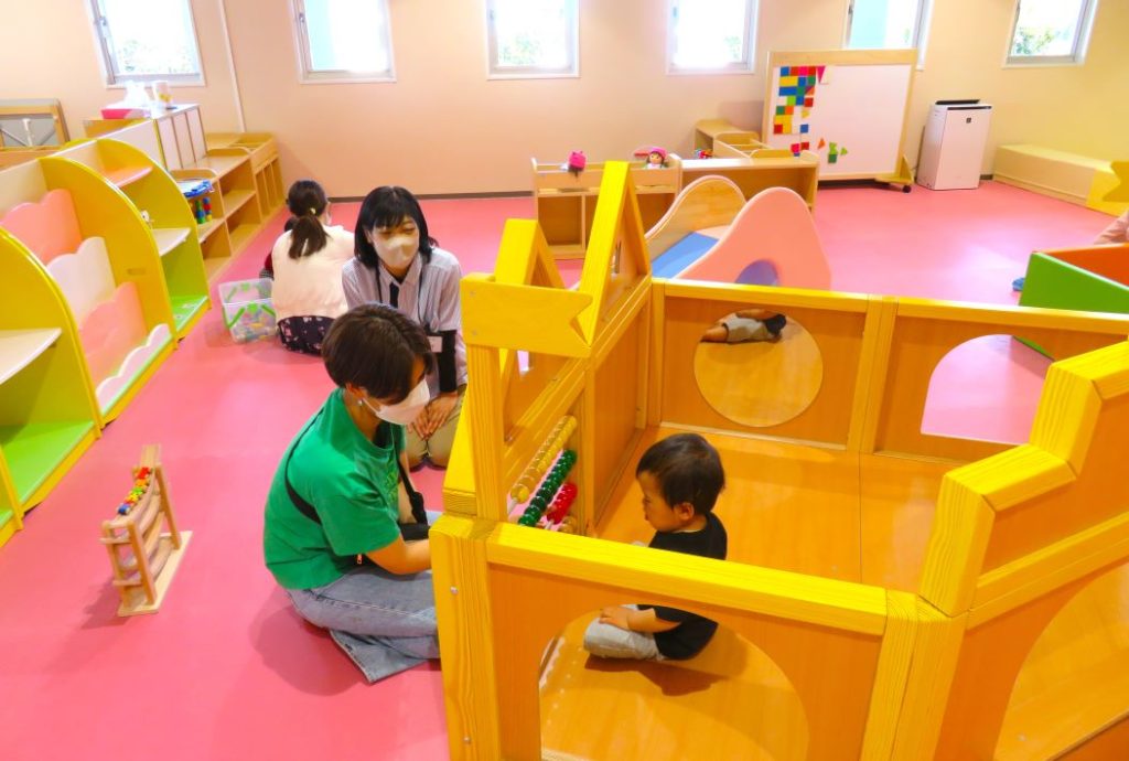 いちはら子ども未来館 プレイルームは子どもが楽しめる遊具がいっぱい