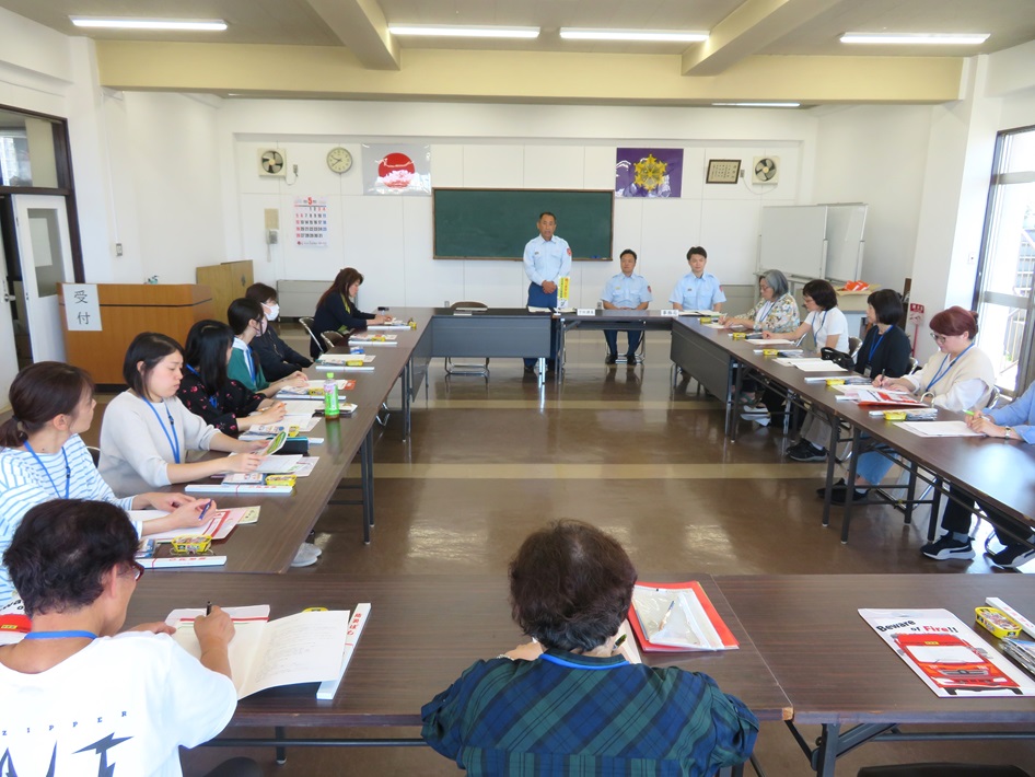 四街道市消防本部「女性防火クラブ」発足!小中高生の参加も