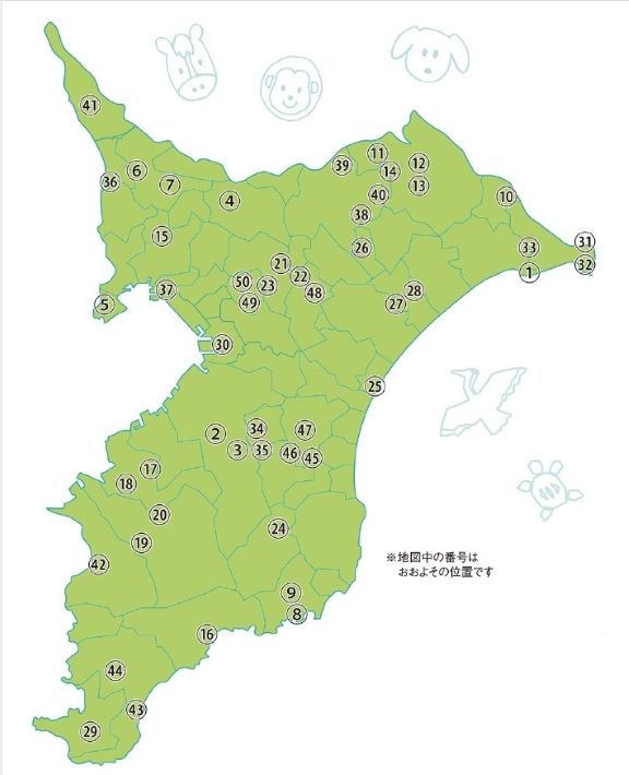 千葉県の難読地名クイズ