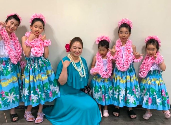 大沢智美さん　子どもたちとイベントに参加も