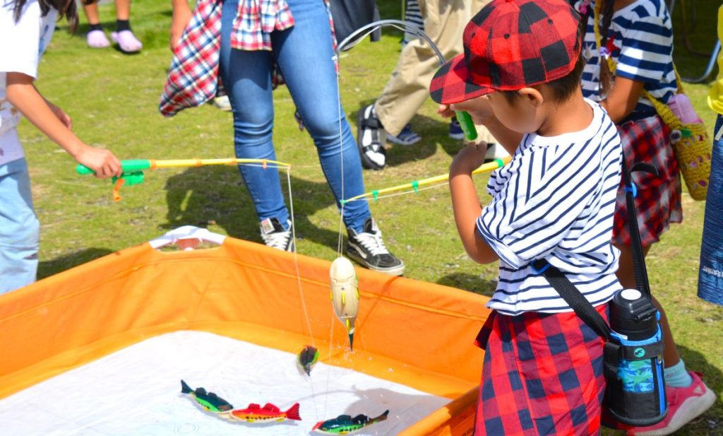 KISARAZU PARK BAY FESTIVAL イベントエリアではゲームも体験