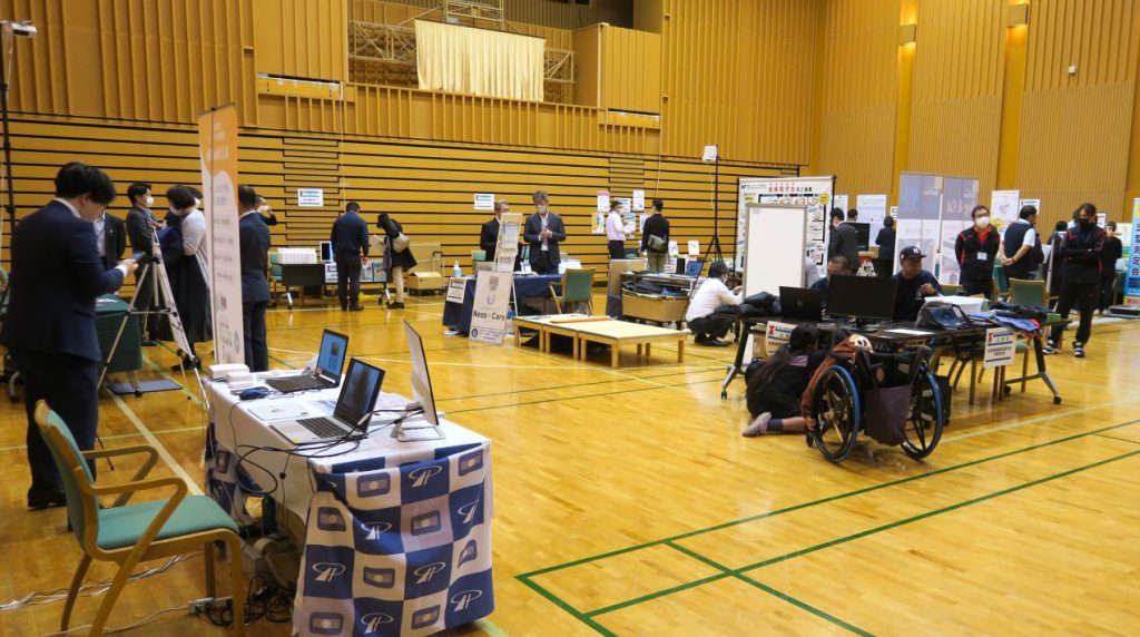 第18回千葉県福祉機器展2024 昨年の会場の様子