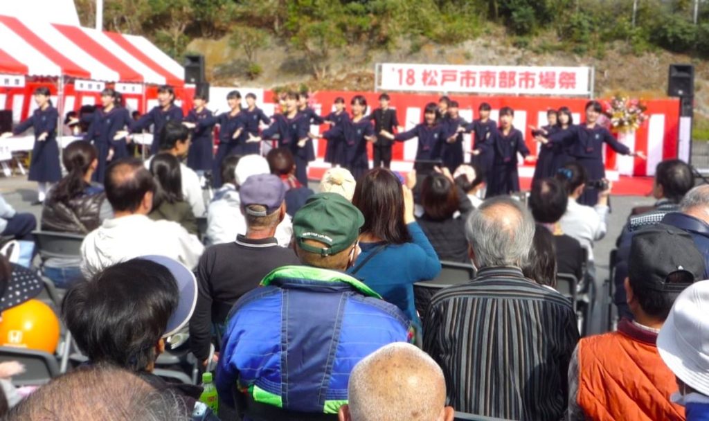 第28回松戸市南部市場祭　多くの人でにぎわう「南部市場祭」（2018年の様子）