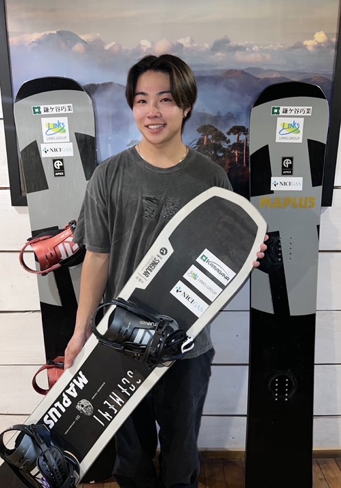 鎌ケ谷からミラノに挑む！スノーボードクロス選手清田堅心さん（鎌ケ谷市出身）
