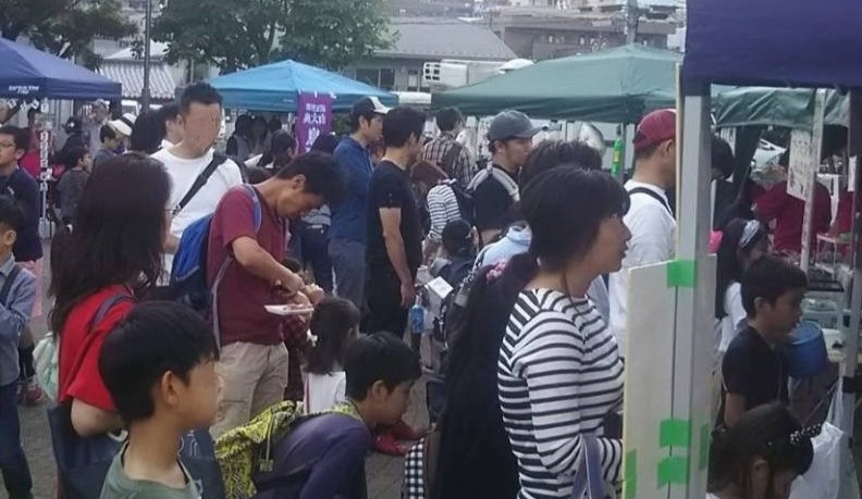 第22回ニコふな祭　にぎわう会場