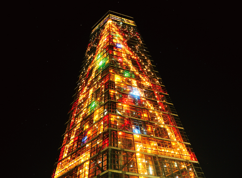 【千葉市中央区】千葉ポートタワー クリスマスイルミネーション2024