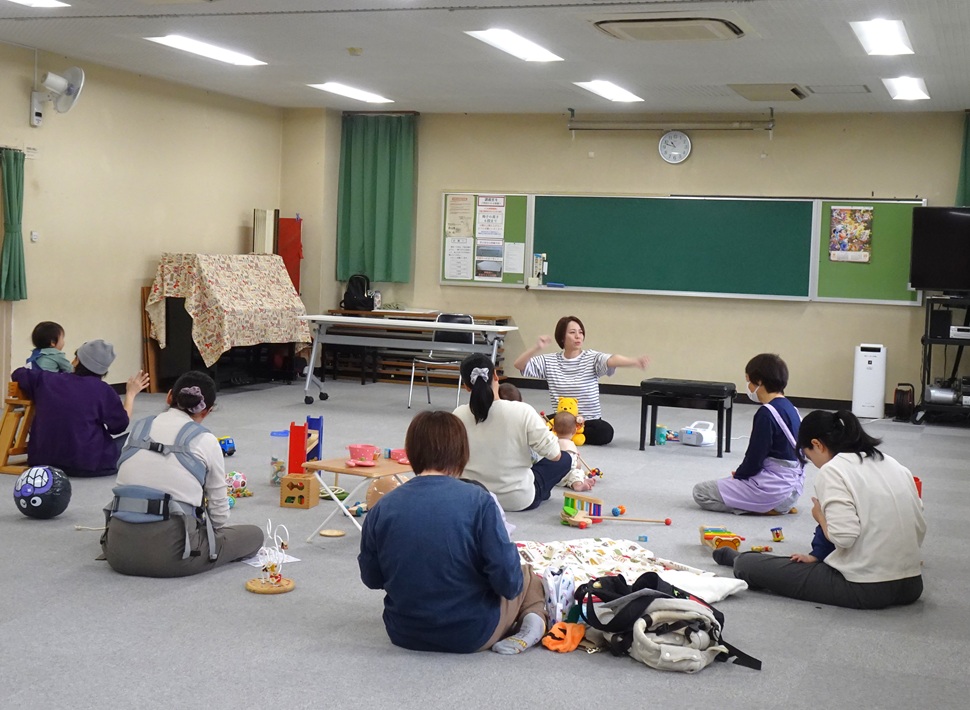 みんなでお遊戯の時間