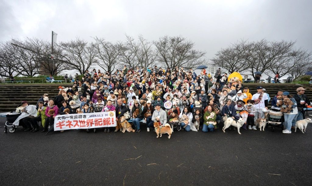 目指せ!世界記録「同時に歯磨きをする犬」大集合!DOGE DAY2024【佐倉市】