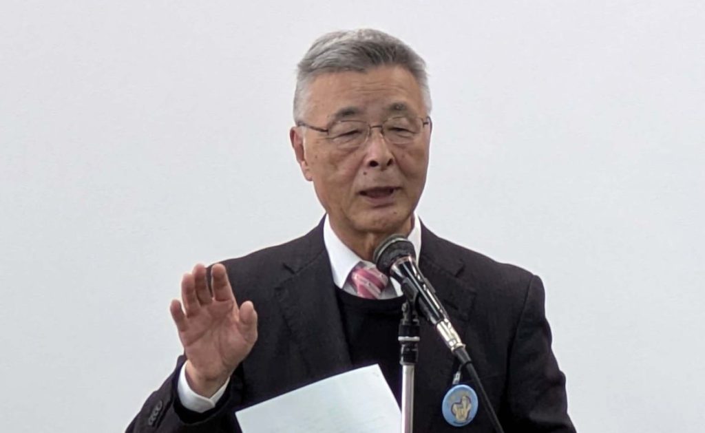 手話を広める会主催「手話ってなに」 条例制定に尽力した太田宗広さん