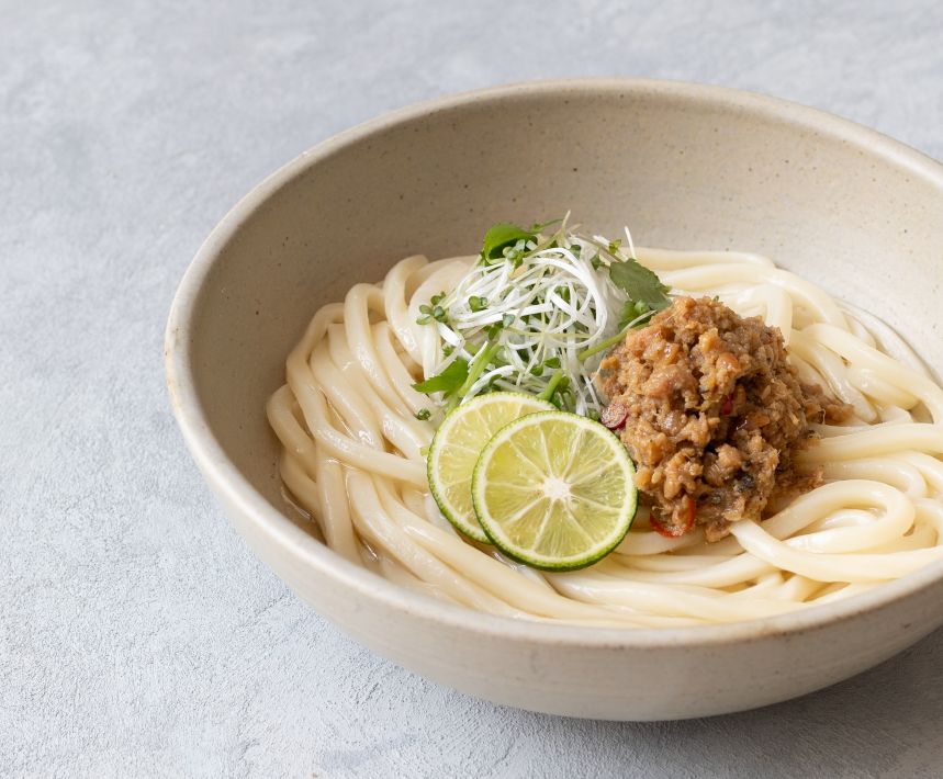 坦々うどん(白使用)