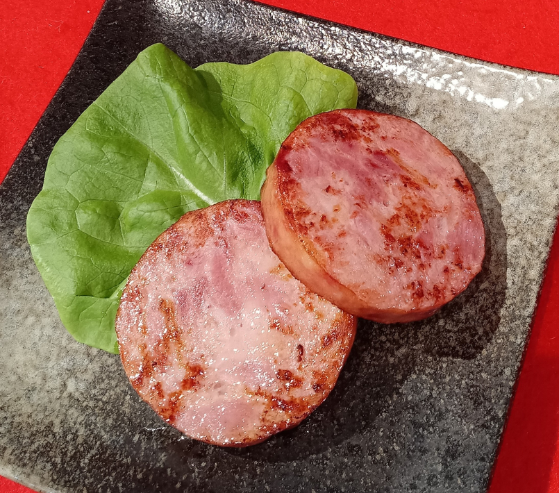 焼いたハム