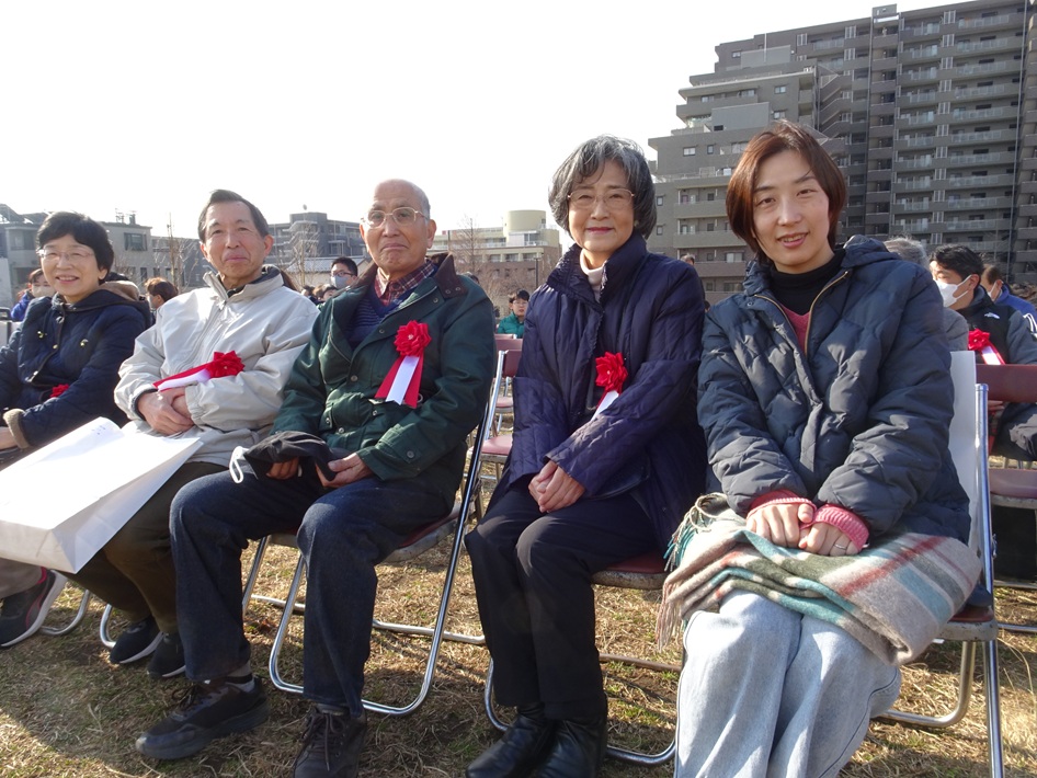 市川市さくらオーナー植樹式