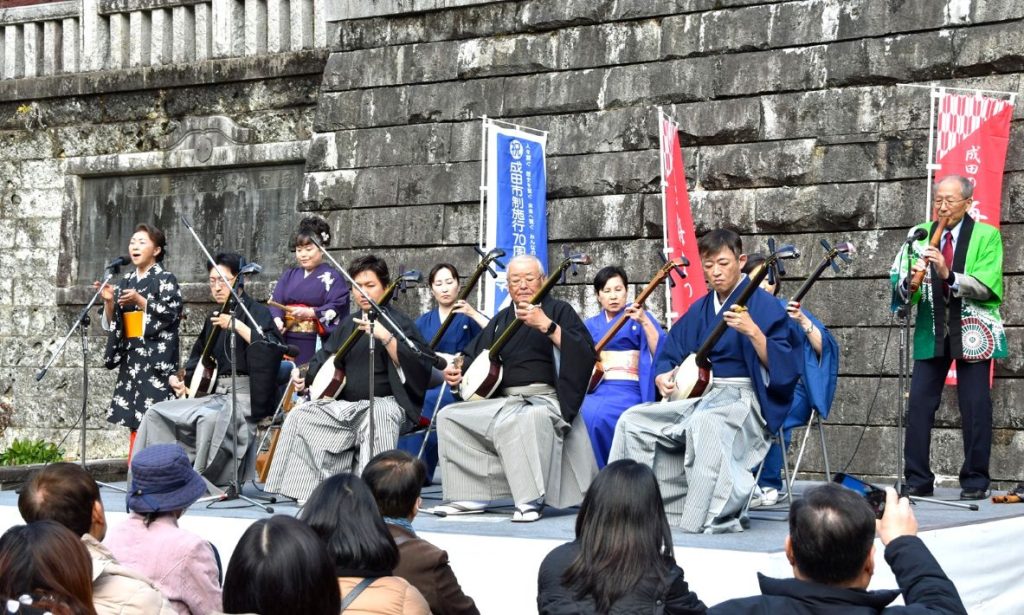 成田の梅まつり 観梅の演奏会