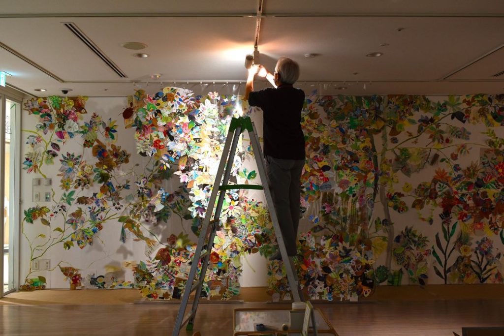 千葉市美術館 ライトの当て方で作品も変化