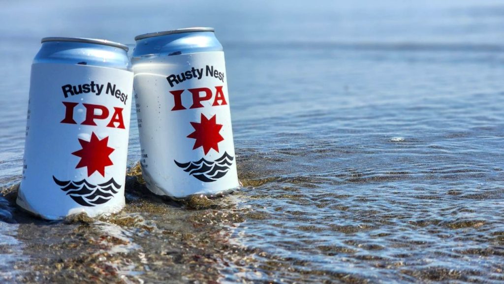 海を感じさせる2種類のビール「Rusty Nest IPA」「Rusty Nest Session IPA」