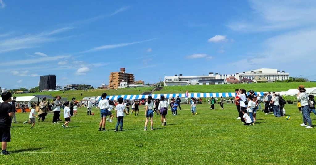 「こども天国」毎年白熱するドッヂボール大会
