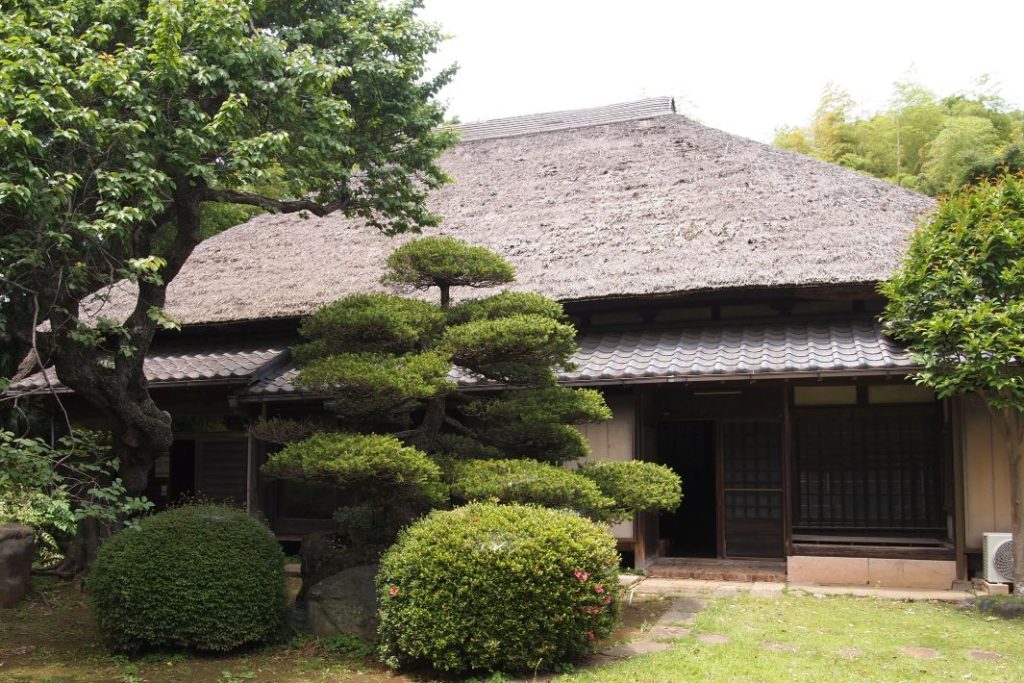 竹紙すき体験 庭園も見応えのある旧齋藤邸
