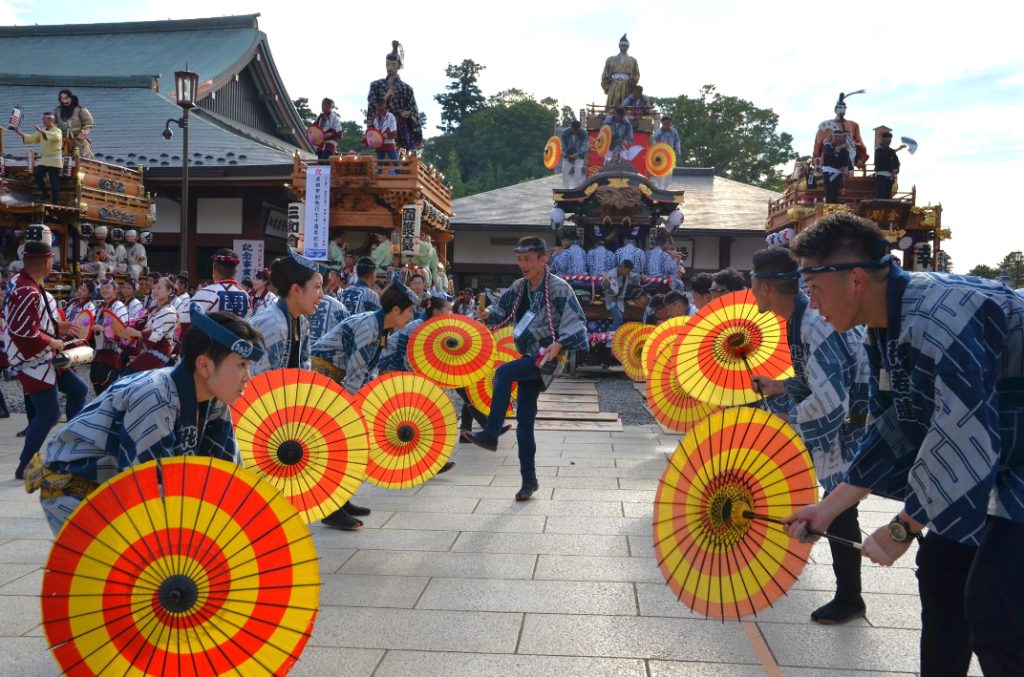 最終日の奉納総踊り