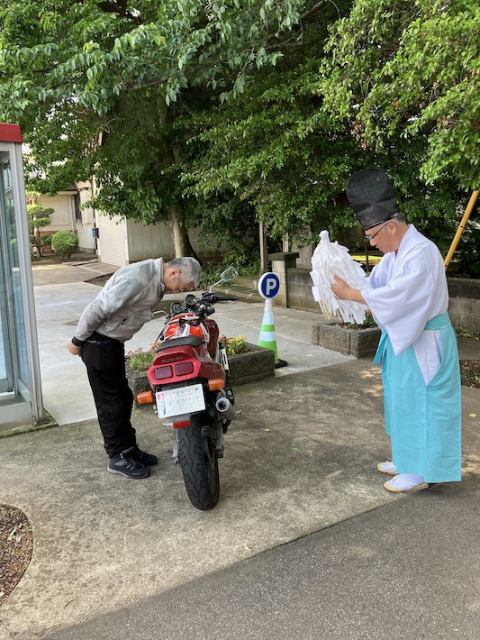 全国48番目のオートバイ神社