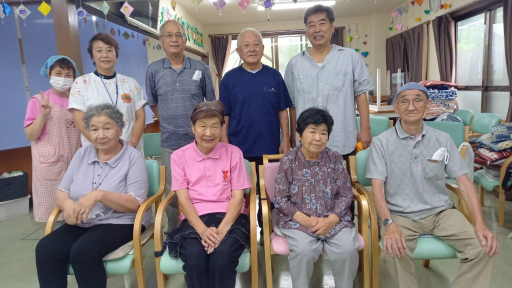 ダンス講座に参加し、すっきりとした表情