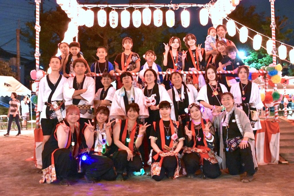柏おどりや加賀音頭を継承 加賀太鼓「おどり部。」