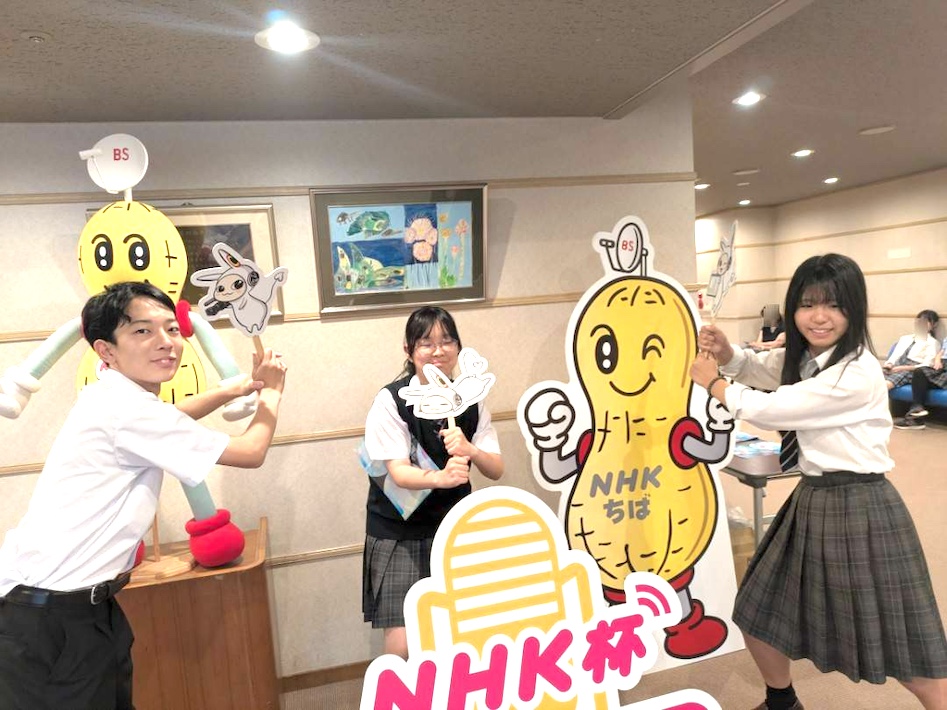 地域の国際交流テーマに番組制作 千葉県立小金高等学校放送局