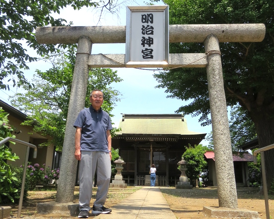守谷駅の近くにたたずむ「明治神宮」