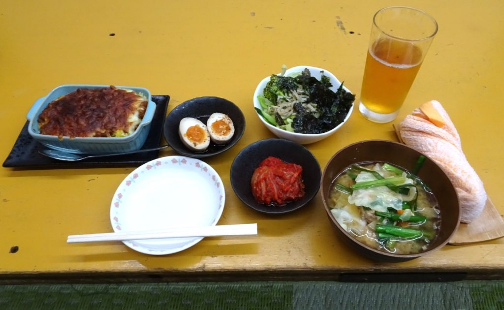 豪華な阿武松部屋のちゃんこ料理