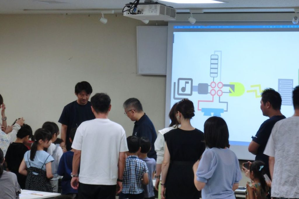 実験教室の様子