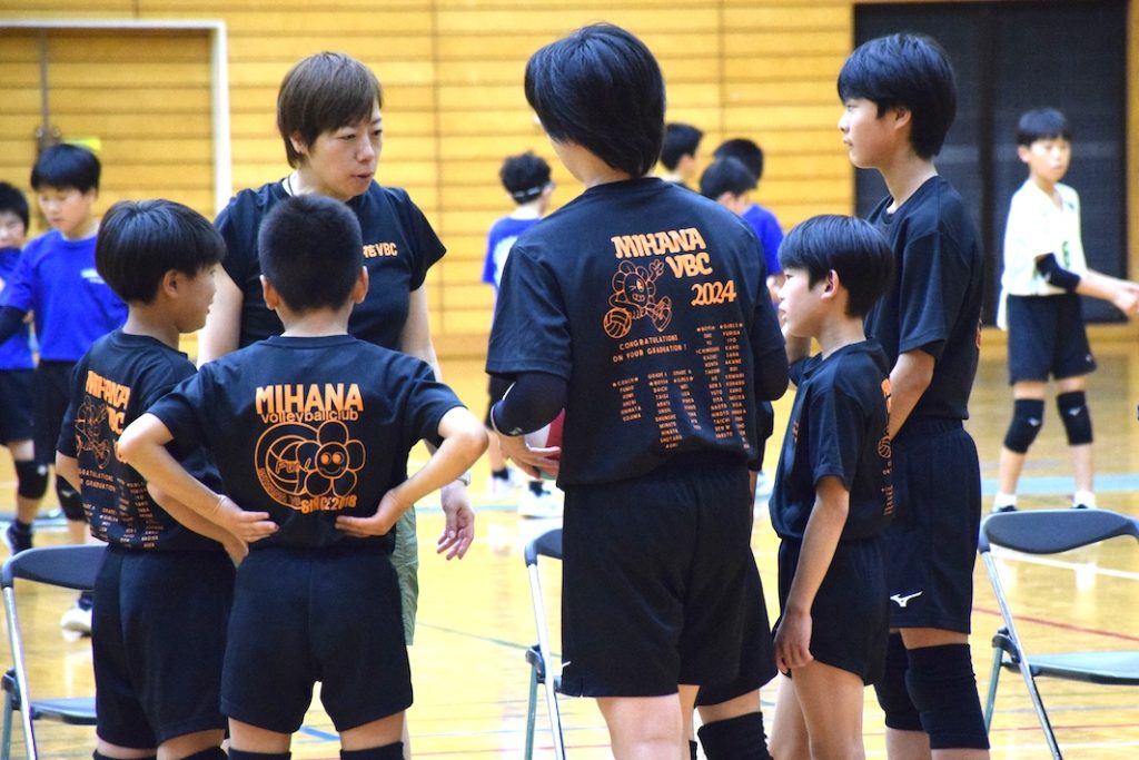 全国大会に出場「実花バレーボールクラブ」