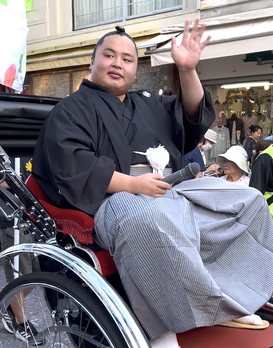 琴勝峰関 柏に凱旋!