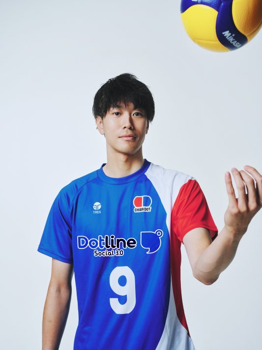 千葉ドット 日本代表経験を持つ手塚大選手。実力と経験でチームを牽引!