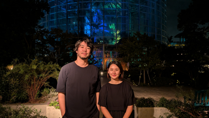 BOTANICA MUSEUMプロデューサー・清野光氏と(株)ワールドパーク公園開発部・森田有佳氏