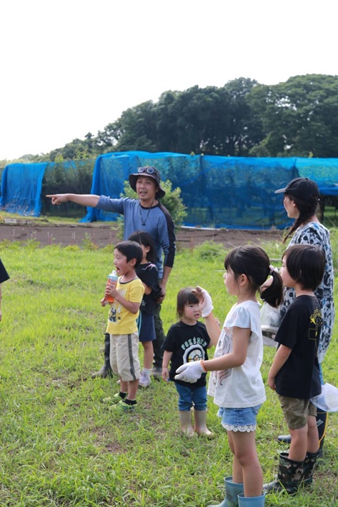 自然野菜と子どもと、地域コミュニティー 川崎賢一さん(習志野市在住)