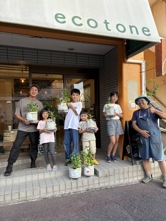 自然野菜と子どもと、地域コミュニティー 川崎賢一さん(習志野市在住)