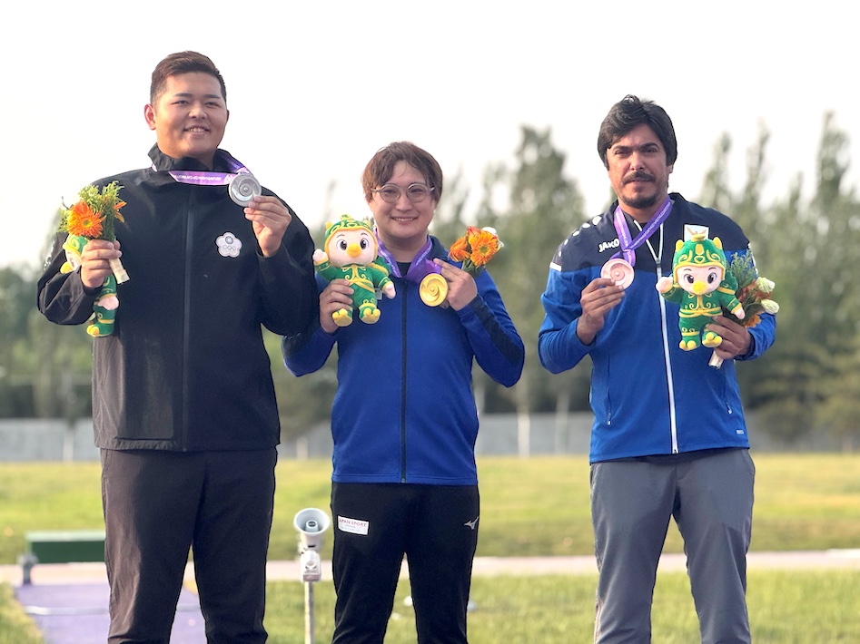 クレー射撃アジア大会で優勝 五輪出場目指す 田村道英さん