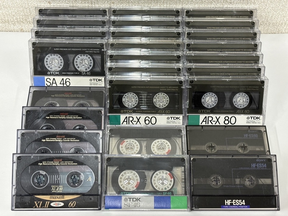 録音済みカセットテープも査定