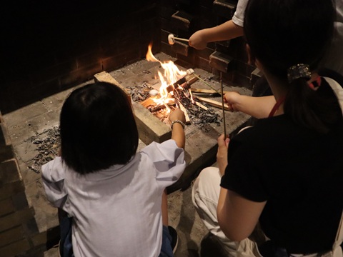 千葉市少年自然の家の催し ナイトアドベンチャー「星空観察&焚き火で焼きマシュマロ」