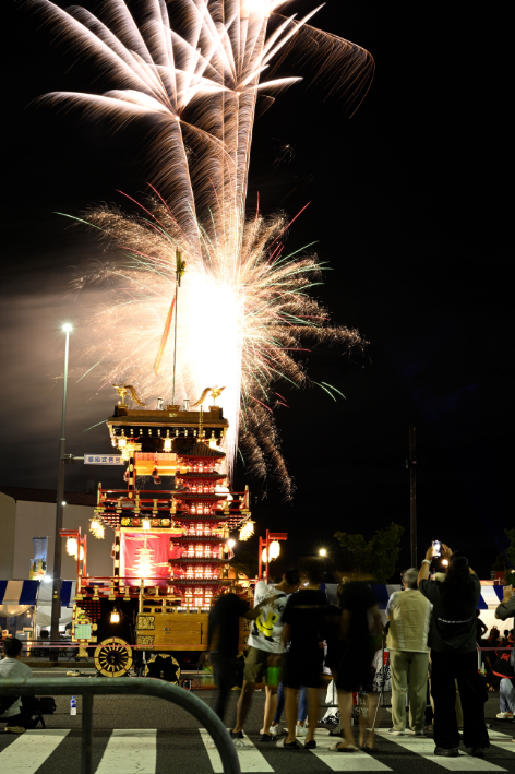 鶴山社長が実行委員長を務めるいちはら国府花火大会