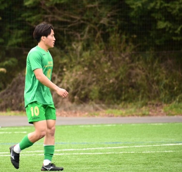 プレー中の瀧澤選手