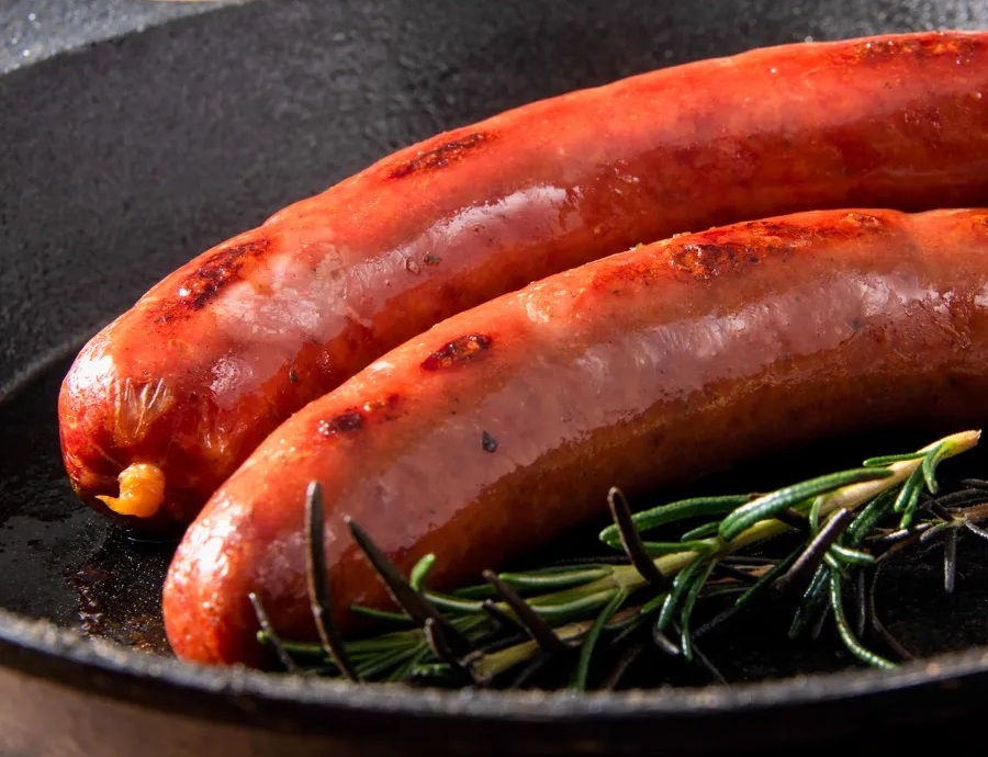 ドイツのコンテストで金賞を受賞した「猪フランクフルト」