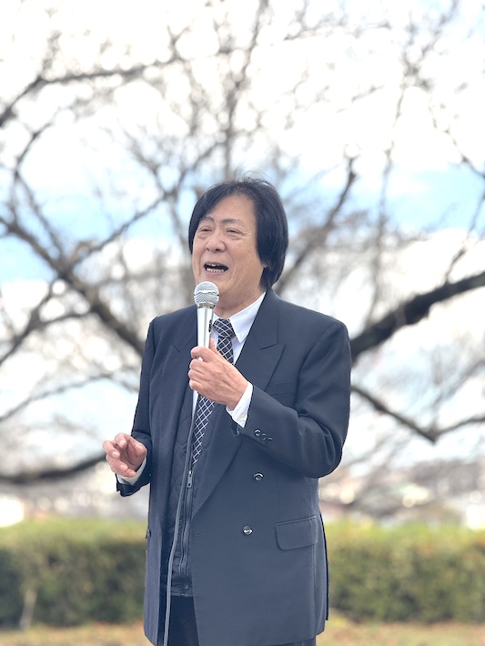 平和願う心をよせて 「ワシントン桜」記念植樹