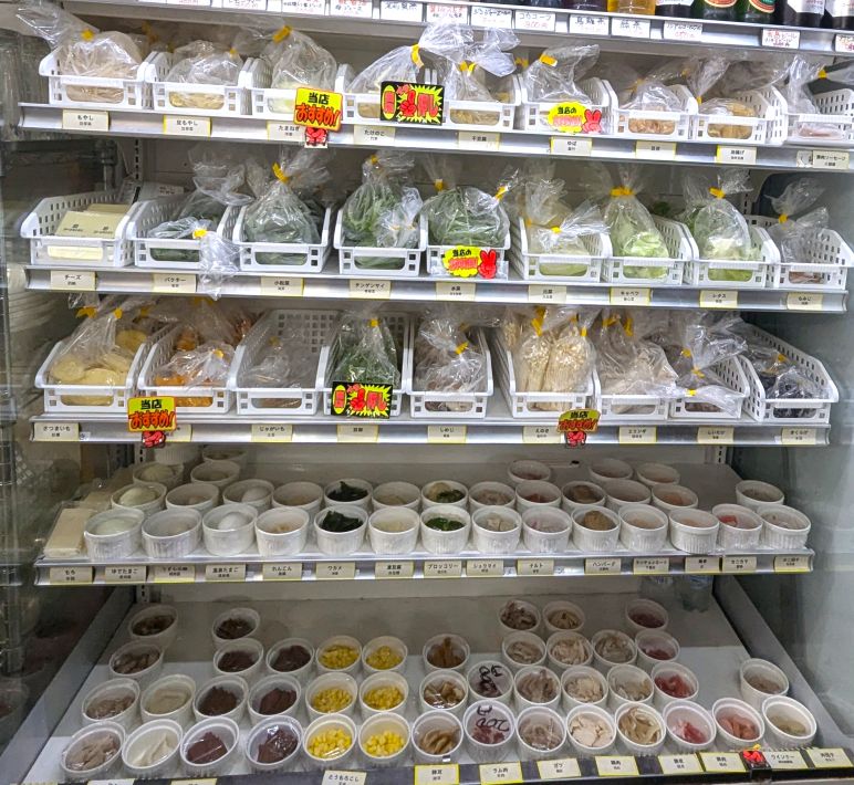 東北麻辣燙 選べる具材は50種類以上!迷ってしまいますね~!