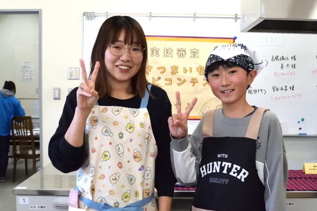 佳那さん＆みなと君