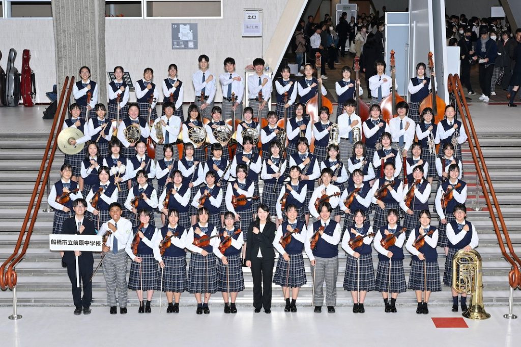 日本学校合奏コンクール全国グランドコンテスト　前原中学校管弦楽部が最優秀賞・会長賞
