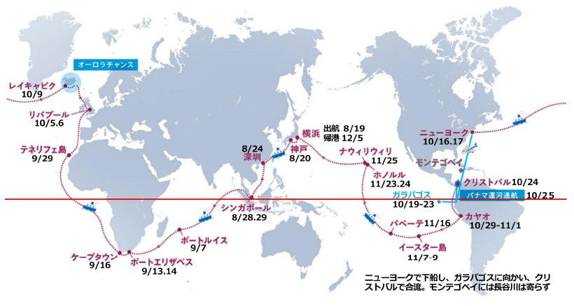 白井文化センタープラネタリウム　「地球一周の旅と星」