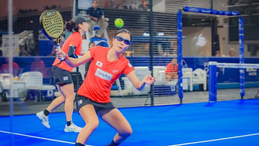 アジアカップでショットを打つ内海さん