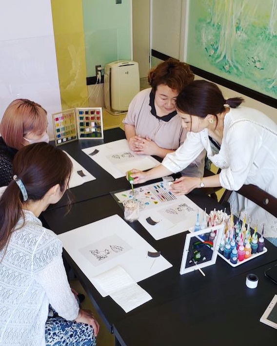 指先から生まれる小さな感動をみんなに チョークアート作家 Cobo工房・Sanaeさん(鎌ケ谷市在住)