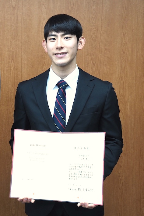 オブスタクルスポーツ世界選手権で銅メダル獲得 山本遼平さん(千葉大学国際教養学部)