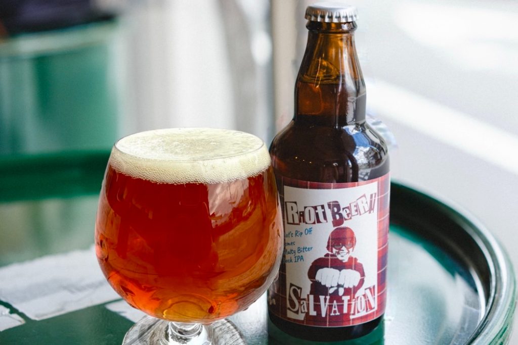 「Salvation　IPA」シックな柑橘＆ベリーなホップフレーバー。味わい深いボディで、モルティビターネス感満載